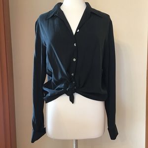 Vintage Preview 100% Silk Blouse